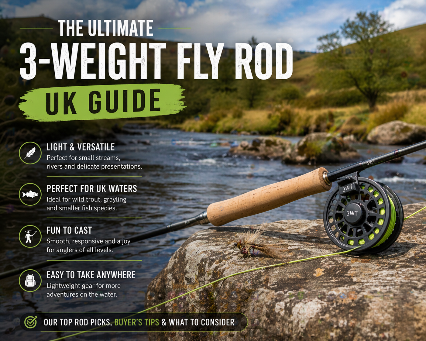 3 Weight Fly Rod and What Is It Good For? UK Guide